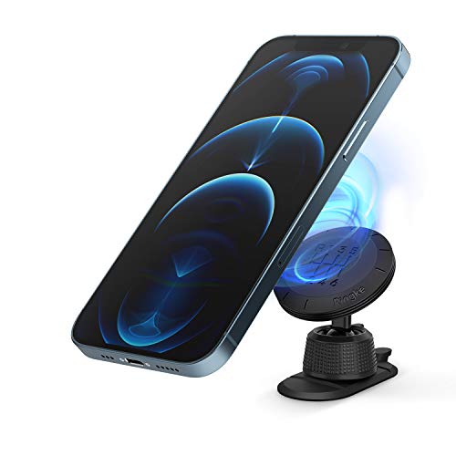 Ringke Magnetic Gear Auto Handyhalterung [Schwarz] Universal Safe Leistungsstarke Magnet 360 ° Drehgriff Smartphone Dashboard Technologie KFZ Halterung für iPhone, Galaxy, LG oder GPS Tablet von Ringke