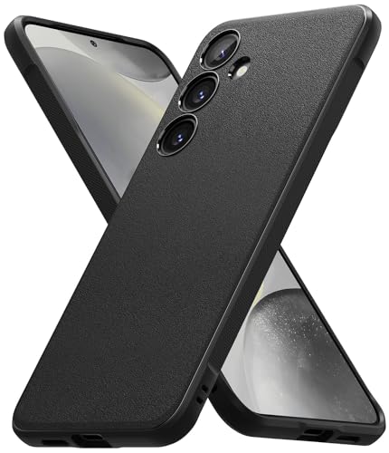 Ringke Onyx [Fester Griff] Kompatibel mit Samsung Galaxy S24 Plus Hülle, rutschfeste Anti-Fingerabdruck Stoßfeste Kratzfeste TPU Schutzhülle - Black von Ringke