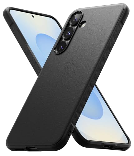 Ringke Onyx [Fester Griff] Kompatibel mit Samsung Galaxy S25 Plus Hülle, rutschfeste Anti-Fingerabdruck Stoßfeste Kratzfeste TPU Schutzhülle - Black von Ringke