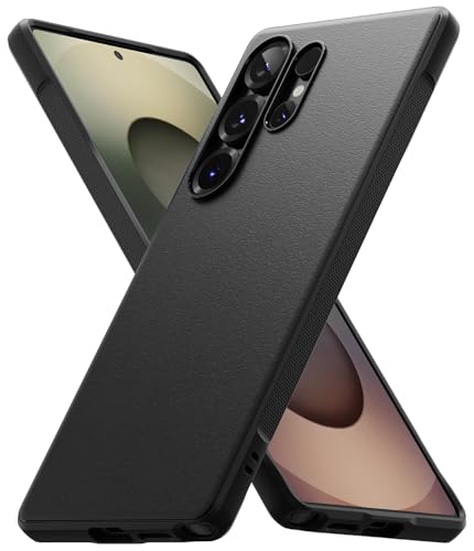 Ringke Onyx [Fester Griff] Kompatibel mit Samsung Galaxy S25 Ultra Hülle, rutschfeste Anti-Fingerabdruck Stoßfeste Kratzfeste TPU Schutzhülle - Black von Ringke