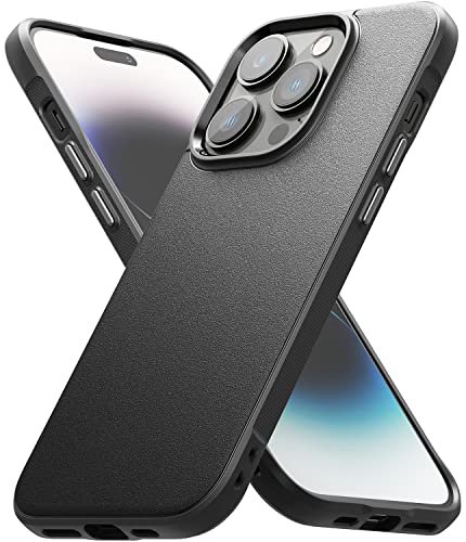 Ringke Onyx Case Kompatibel mit iPhone 14 Pro Hülle, Flexibel TPU Stoßfänger Handyhülle für iPhone 14 Pro 6.1 Zoll (2022) - Black von Ringke