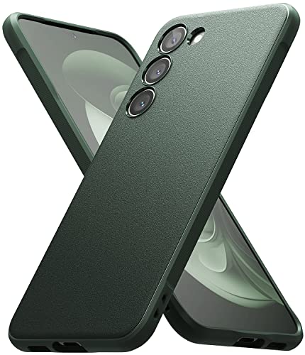 Ringke Onyx Kompatibel mit Samsung Galaxy S23 5G (2023) Hülle TPU Eckenschutz Stoßfest Dünn Kratzfest Handyhülle für Galaxy S23 - Dark Green von Ringke