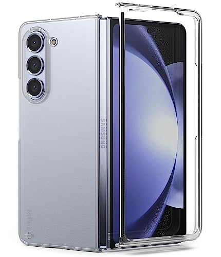 Ringke Slim Case Kompatibel mit Samsung Galaxy Z Fold 5 Hülle, Hart PC Matte Fingerabdruckfest Schutzhülle für Z Fold 5 5G - Matte Clear von Ringke