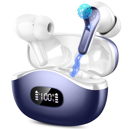 Rinsmola Bluetooth Kopfhörer, Earbuds Tiefer Bass, USB-C, IP7 Wasserdicht Ohrhörer Rinsmola Bluetooth Kopfhörer, Earbuds Tiefer Bass, USB-C, IP7 Wasserdicht Ohrhörer von Rinsmola