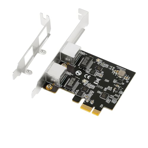 Rinteea 2,5G Gigabit-Netzwerkkartenadapter Aus Schwarzem Kunststoff+Metall, RJ45 LAN Computer-Controller-Karte Rinteea 2,5G Gigabit-Netzwerkkartenadapter Aus Schwarzem Kunststoff+Metall, RJ45 LAN Computer-Controller-Karte von Rinteea