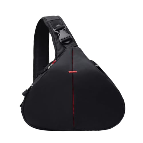 Rinteea DSLR Schulter-Kameratasche, Wasserdicht, Klein, Dreiecks-Slingtasche für Reisezwecke, Geeignet für Digitale Kameras B. von Rinteea