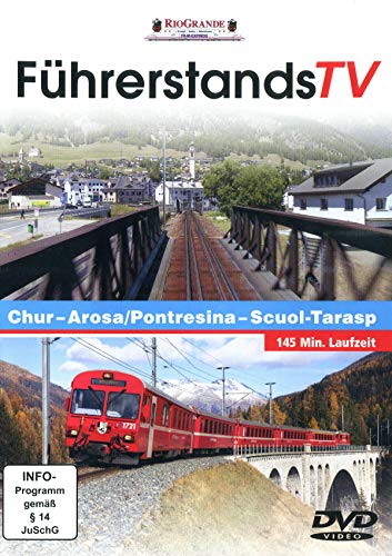 Führerstands-TV - Chur - Arosa/Pontresina - Scuol-Tarasp von Rio Grande-Video/Eisenbahn Romantik