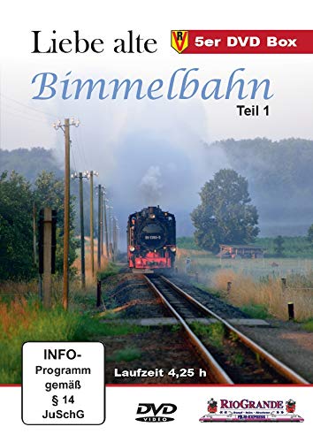 Liebe alte Bimmelbahn - Teil 1 - Legenden auf schmaler Spur - 5er DVD-Box von Rio Grande-Video