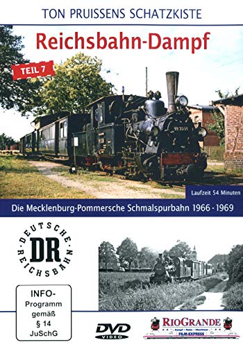 Ton Pruissen - Reichsbahn-Dampf Teil 7 - Die Mecklenburg-Pommersche Schmalspurbahn 1966-1969 von RioGrande