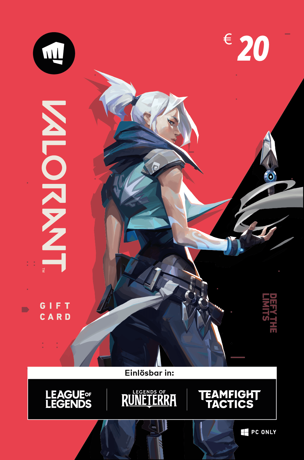Riot Games Valorant Guthabenkarte 20€ Riot Games Valorant Guthabenkarte 20€ von Riot Games