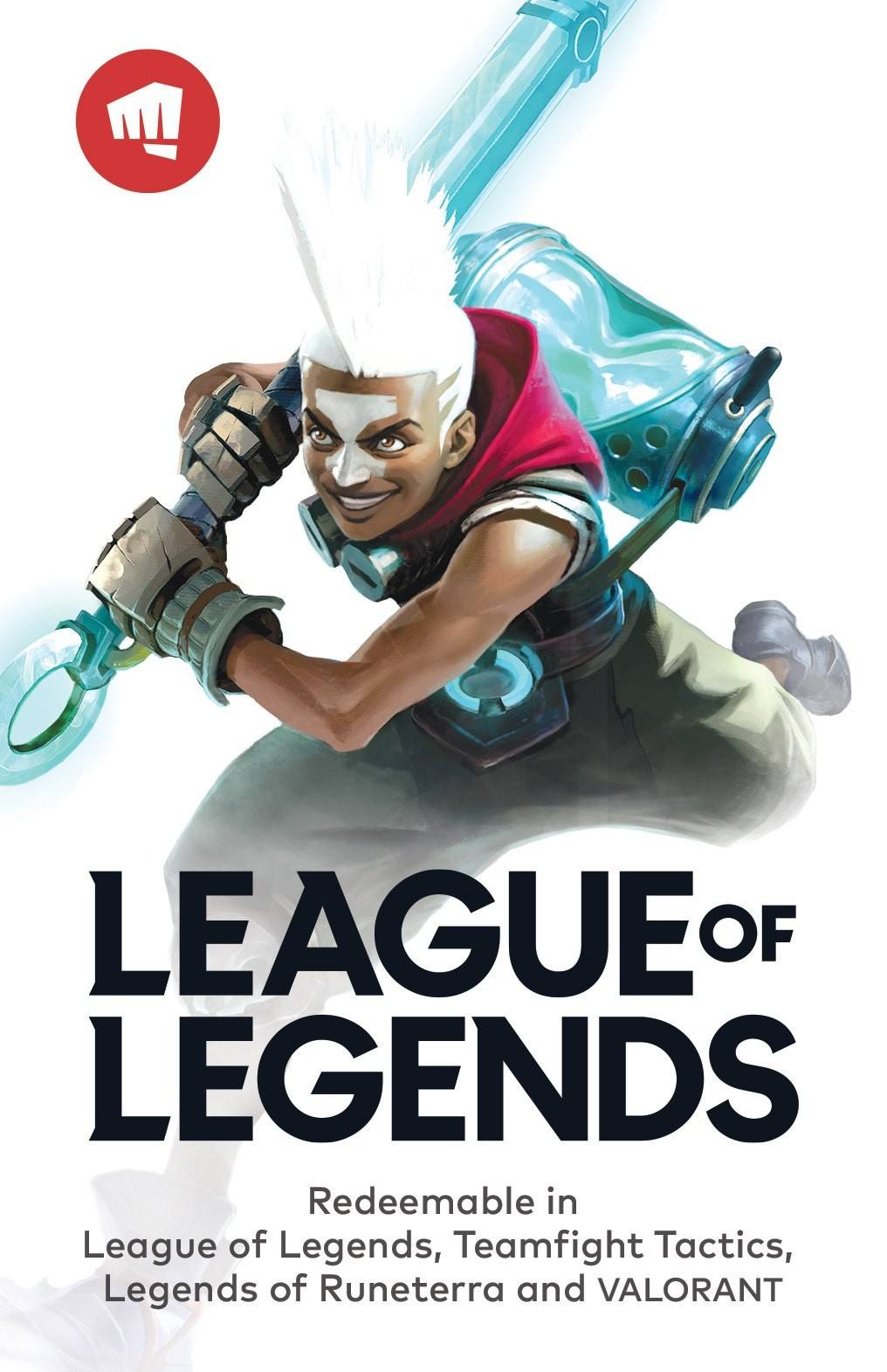Riot League Of Legends Guthabenkarte 50€ Riot League Of Legends Guthabenkarte 50€ von Riot Games