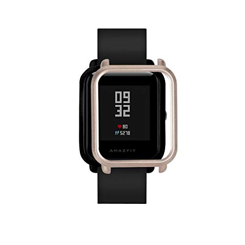 Riou TPU Hülle Schutzhülle kompatibel für Xiaomi Huami Amazfit Bip Youth/Lite Watch Displayschutzfolien von Riou