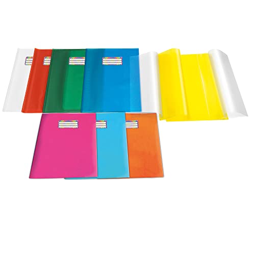 Ri.Plast 93798 Coprimaxi PVC, transparent, Emysilk, mit Klappen, 21 x 30 cm, Gelb von Riplast