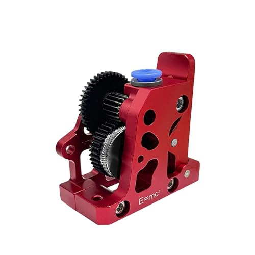 HGX Hotend All Metal Extruder Kit HGX-lite Extruder aus gehärtetem Stahl für CR10 Ender 3 CR6 VORON 3D 3D-Druckerteile (rot) von Rirsoasy