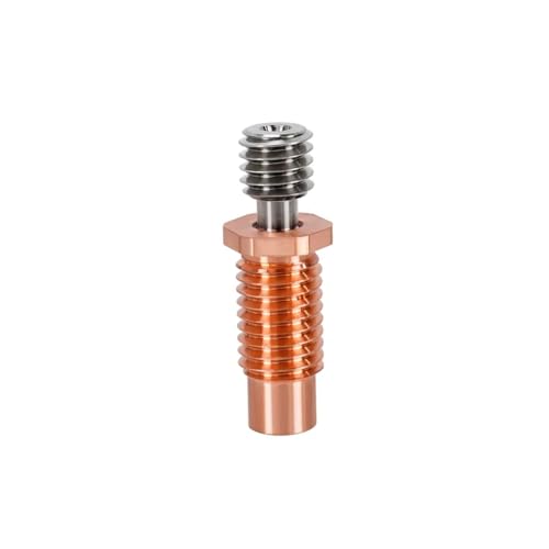 V6 Titanlegierung Bimetall Heat Break Throat Thread Heatbreak Heizblock Metall Hals 1,75 mm Düse für V6 Hotend 3D-Drucker (V6 Bimetall) von Rirsoasy