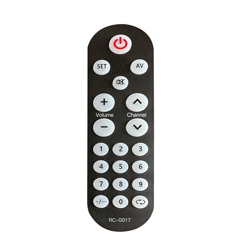 Riry Big Button TV-Fernbedienung, Universal-TV-Fernbedienung, einfache einfache Grundsteuerung – keine unnötigen Extras. Riry Big Button TV-Fernbedienung, Universal-TV-Fernbedienung, einfache einfache Grundsteuerung – keine unnötigen Extras. von Riry
