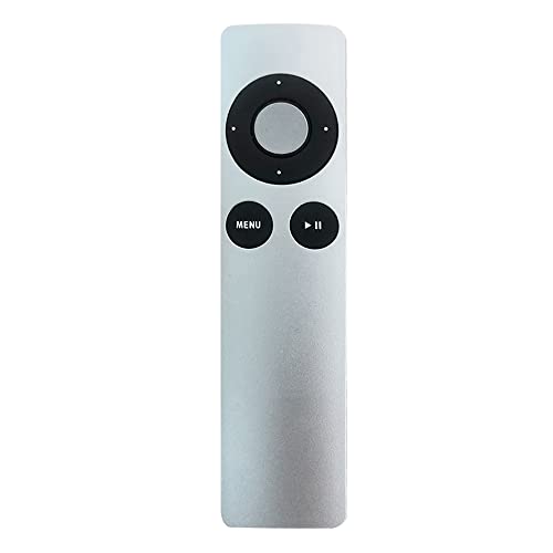 Riry Ersatz-Fernbedienung Apple TV Fernbedienung Apple tv Remote Ersatz Für Apple TV 1 2 3 MC377L/A A1294 A1218/MA711 A1378/MC572 A1427/MD199 -Umweltfreundliche Kunststoffherstellung von Riry