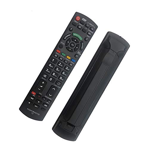 Riry Ersatz-Fernbedienung Panasonic Viera N2QAYB000752 für UniversalFernbedienung Panasonic LCD LED TV Kann n2qayb000752/0842/0715/0928/00572/0146 n2qayb000830/753 und andere Modelle ersetzen Riry Ersatz-Fernbedienung Panasonic Viera N2QAYB000752 für UniversalFernbedienung Panasonic LCD LED TV Kann n2qayb000752/0842/0715/0928/00572/0146 n2qayb000830/753 und andere Modelle ersetzen von Riry