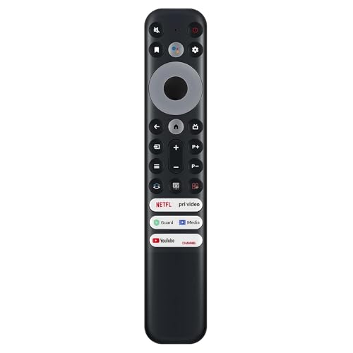 Riry Ersatz-Fernbedienung TCL Smart TV 4K UHD QLED TV, Fernbedienung für TCL TV, keine Konfigu. Riry Ersatz-Fernbedienung TCL Smart TV 4K UHD QLED TV, Fernbedienung für TCL TV, keine Konfigu. von Riry