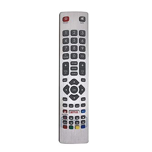 Riry Ersatz- Fernbedienung Sharrp TV für Sharrp Aquos universalfernbedienung Sharrp Aquos 3D HD Smart TV LC-43CFG6002E LC-49CFG6001K LC-50UI7422E Riry Ersatz- Fernbedienung Sharrp TV für Sharrp Aquos universalfernbedienung Sharrp Aquos 3D HD Smart TV LC-43CFG6002E LC-49CFG6001K LC-50UI7422E von Riry