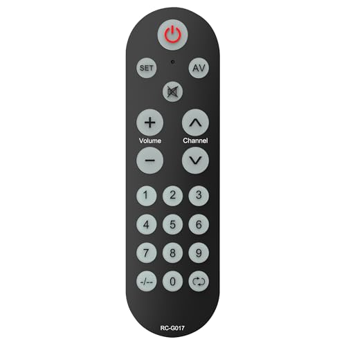 Riry Universalfernbedienung unktioniert mit den meisten TV-Marken,Mit großen Tasten ist es einfach zu bedienen und auch für ältere Menschen leicht zu bedienen. Riry Universalfernbedienung unktioniert mit den meisten TV-Marken,Mit großen Tasten ist es einfach zu bedienen und auch für ältere Menschen leicht zu bedienen. von Riry