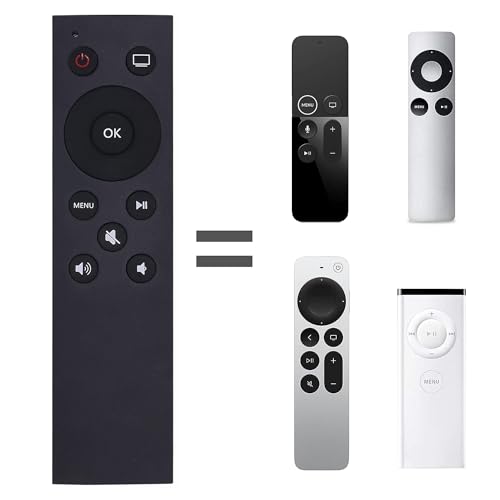 verbesserte Apple TV-Ersatzfernbedienung mit TV-Steuerungsfunktion, kompatibel mit Apple TV4 und Apple TV4K der 1/2/3 Generation (verfügt über universelle Funktionalität zur Steuerung des Fernsehers) verbesserte Apple TV-Ersatzfernbedienung mit TV-Steuerungsfunktion, kompatibel mit Apple TV4 und Apple TV4K der 1/2/3 Generation (verfügt über universelle Funktionalität zur Steuerung des Fernsehers) von Riry