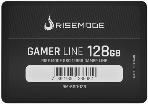 Rise Mode SSD Sata III 128 GB interne Solid State Drive Game Line Desktop PC oder Laptop 2,5 Zoll von Rise Mode