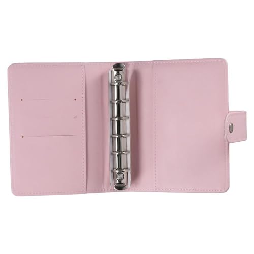 Risedot A7 PU Leder Binder Brieftasche, Budget Binder Organizer Set, Lose Blatt Notebook Ordner, für Bargeld Sparen, Bargeld Füllung Umschlag System von Risedot