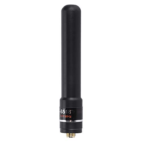 Risegun Antenne Kompatibel mit Baofeng UV-5R Mobile Ham Radio, HH-S518+ SMA-F UV Hoher Verstärkung Dualband Kurzantenne Funkgerät Antenne Risegun Antenne Kompatibel mit Baofeng UV-5R Mobile Ham Radio, HH-S518+ SMA-F UV Hoher Verstärkung Dualband Kurzantenne Funkgerät Antenne von Risegun