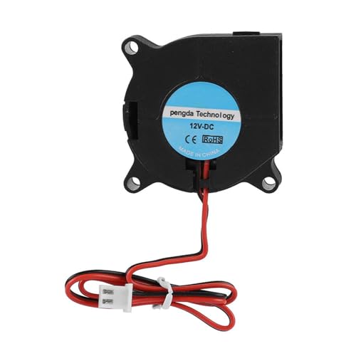 Risegun Gebläse Lüfter, 3D Drucker Lüfter 4020 DC Turbo Gebläse Kühlung Ventilator 3D Drucker Zubehör, 40 x 40 x 20mm (12V) von Risegun