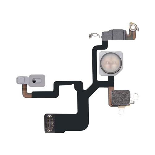 Risidamoy Blitzlicht-Flexkabel, Ersatz für iPhone 12 Pro Max, Reparatur-Taschenlampe, Teilfix, leiser Schalter mit vorinstallierter Metallhalterung, 12Promax für A2342, A2410, A2412, A2411 Risidamoy Blitzlicht-Flexkabel, Ersatz für iPhone 12 Pro Max, Reparatur-Taschenlampe, Teilfix, leiser Schalter mit vorinstallierter Metallhalterung, 12Promax für A2342, A2410, A2412, A2411 von Risidamoy