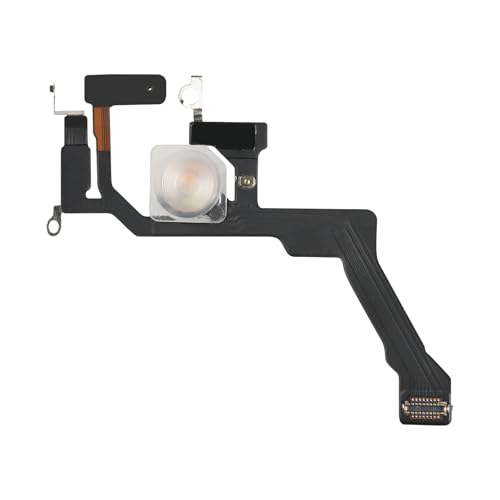 Risidamoy Blitzlicht für iPhone 14 Pro, Flexkabel, Ersatzteil, Reparatur-Taschenlampe, leiser Schalter mit vorinstallierter Metallhalterung, für A2650, A2889, A2890, A2891, A2892 Risidamoy Blitzlicht für iPhone 14 Pro, Flexkabel, Ersatzteil, Reparatur-Taschenlampe, leiser Schalter mit vorinstallierter Metallhalterung, für A2650, A2889, A2890, A2891, A2892 von Risidamoy
