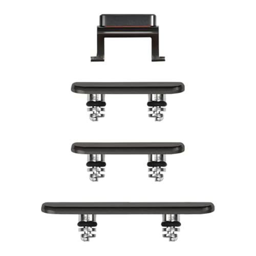 Risidamoy Für iPhone Xs Max Power-Taste und Lautstärketaste, Ersatz-Seitentaste, ersetzt Silence ON OFF Mute Control Button Fix Modell: A1921 A2101 A2102 A2104 (Space Grey) von Risidamoy