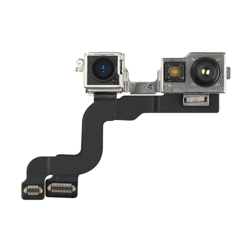 Risidamoy Kamera-Ersatz für iPhone 14, vorderseitiges 12-MP-Objektivmodul, Flexkabel mit strukturiertem Lichtempfänger, ersetzen Sender-Sensoranschluss Risidamoy Kamera-Ersatz für iPhone 14, vorderseitiges 12-MP-Objektivmodul, Flexkabel mit strukturiertem Lichtempfänger, ersetzen Sender-Sensoranschluss von Risidamoy