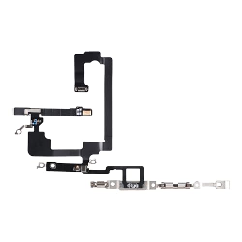 Risidamoy Power Button Flex Cable Replacement for iPhone 15 Plus On Off Switch Control Botton Replace for iPhone 15plus Assembly with Pre-Installed Metal Bracket Holder A2847 A3093 A3094 A3096 Risidamoy Power Button Flex Cable Replacement for iPhone 15 Plus On Off Switch Control Botton Replace for iPhone 15plus Assembly with Pre-Installed Metal Bracket Holder A2847 A3093 A3094 A3096 von Risidamoy