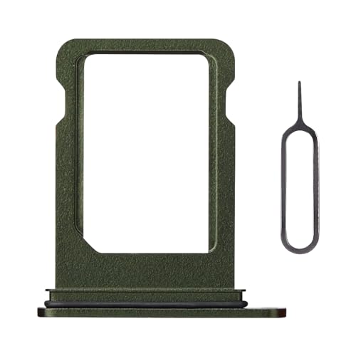 Risidamoy Single Green SIM Card Tray US Version for iPhone 13 Mini Replacement Sim Card Tray Holder Adapter with SIM Ejector Repair Replace Mobile Phone for iPhone 13mini A2626 A2628 A2629 A2630 Risidamoy Single Green SIM Card Tray US Version for iPhone 13 Mini Replacement Sim Card Tray Holder Adapter with SIM Ejector Repair Replace Mobile Phone for iPhone 13mini A2626 A2628 A2629 A2630 von Risidamoy