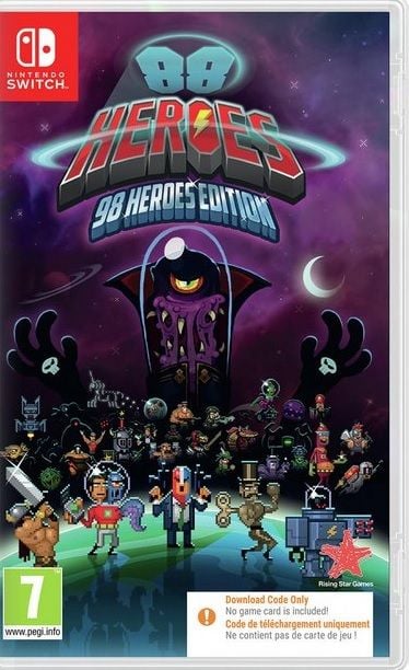 88 Heroes: 98 Heroes Edition (Code in a Box) von Rising Star