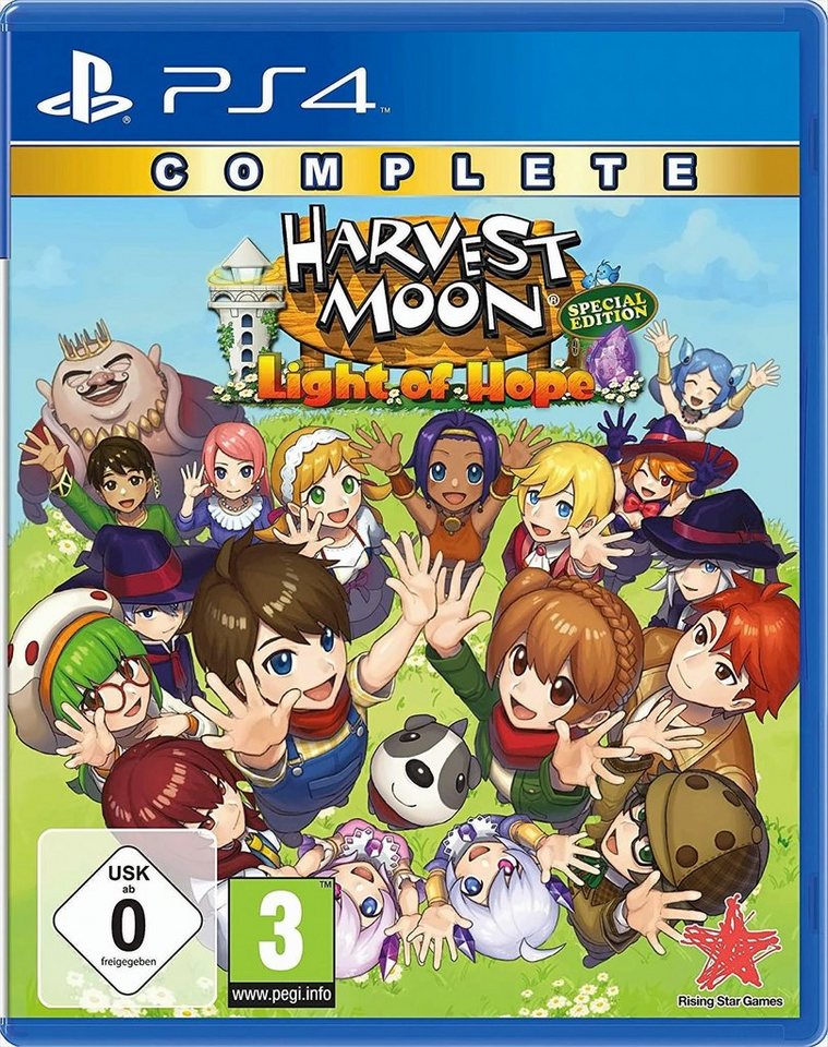 Harvest Moon Light of Hope Complete Special Edition Playstation 4 von Rising Star
