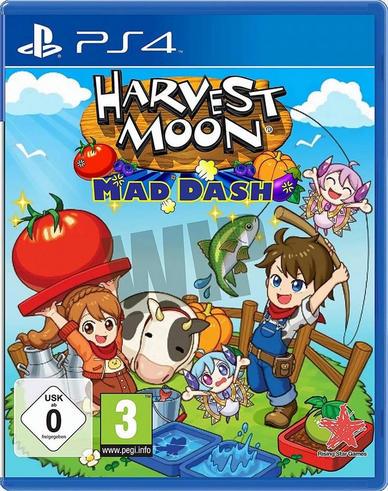 Harvest Moon Mad Dash Playstation 4 von Rising Star
