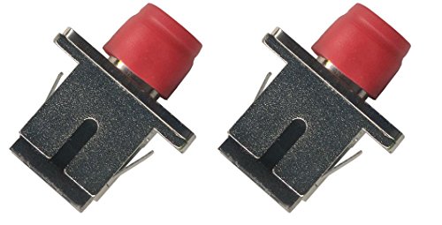 (2 Pack) fc-sc Faser Kabel Adapter Simplex Kupplung Buchse f/f von RiteAV