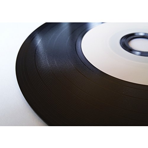 Ritek - bedruckbare CD-R mit Vinyl-Schallplatten-Optik - Injekt Pack mit 50 CD-R von Ritek