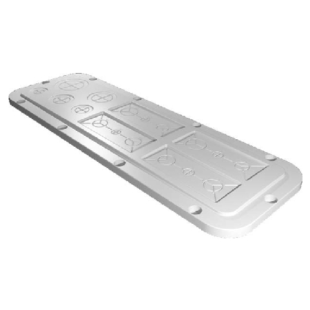 AX 2563.200  - SZ Kunststoff-Flanschpl. Größe 3 AX 2563.200 von Rittal