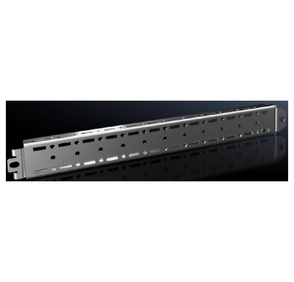 RITTAL Gehäusedeckel Rittal VX 8617.700 Montageschiene gelocht (B x H) 18 mm x 39 mm Stahlb von Rittal