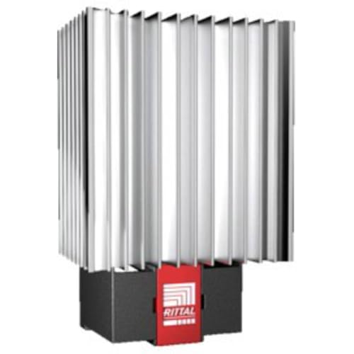 Rittal 3105.360 Untergestell Heizelement für lüfterlose Schränke - Rackzubehör (Heizelement für Schränke ohne Lüfter, grau, 110-240 V, 50/60 Hz, 4 A, 90 mm) von Rittal