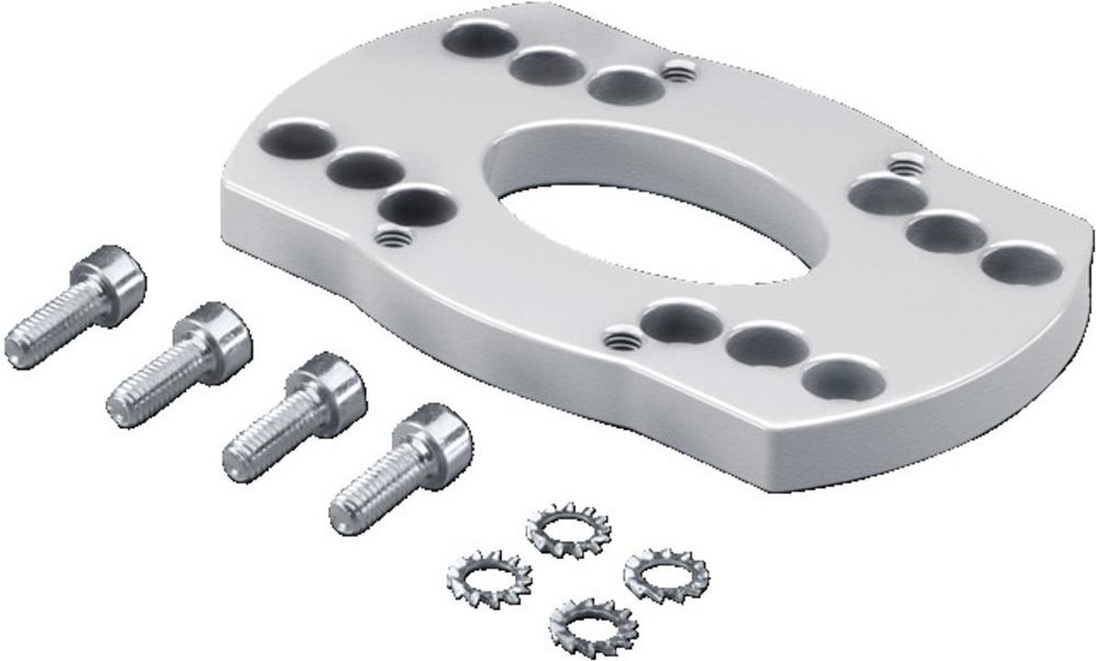 Rittal Adapter für Siemens Pro-Panel - CP CP 6206.500 Aluminium Passend für Zum Anbau von Siemens Siematic: MP 377 15 (6206.500) von Rittal