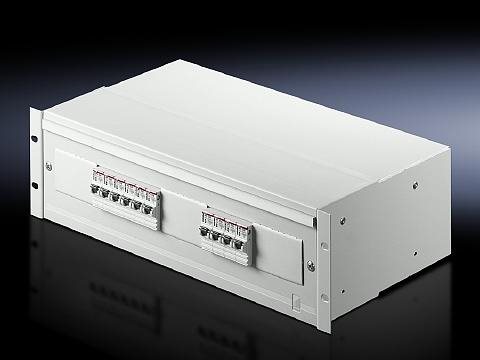 Rittal Energy-Box - Kabelanschlusskasten - RAL 7035 - 3U - 48,3 cm (19) (7480.300) von Rittal