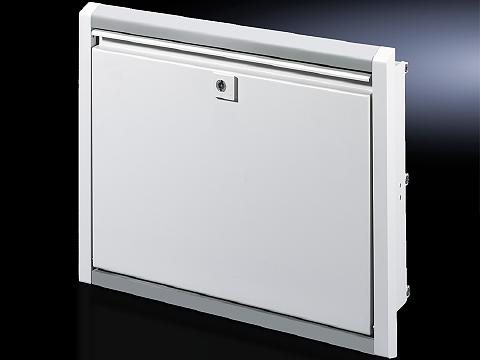 Rittal Fold-out tray - Tastatur-/Mausablage - RAL 7035 - 8U - 48,3 cm (19) (2379.600) von Rittal
