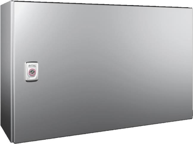 Rittal Kompakt-Schaltschrank AX 1009000 Edelstahl, BHT: 600x380x210 mm 1 (1009000) von Rittal