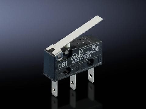 Rittal Mikroschalter 250 V/AC 6 A 1 x Ein/(Ein) 9346.400 5 St. (9346.400) von Rittal