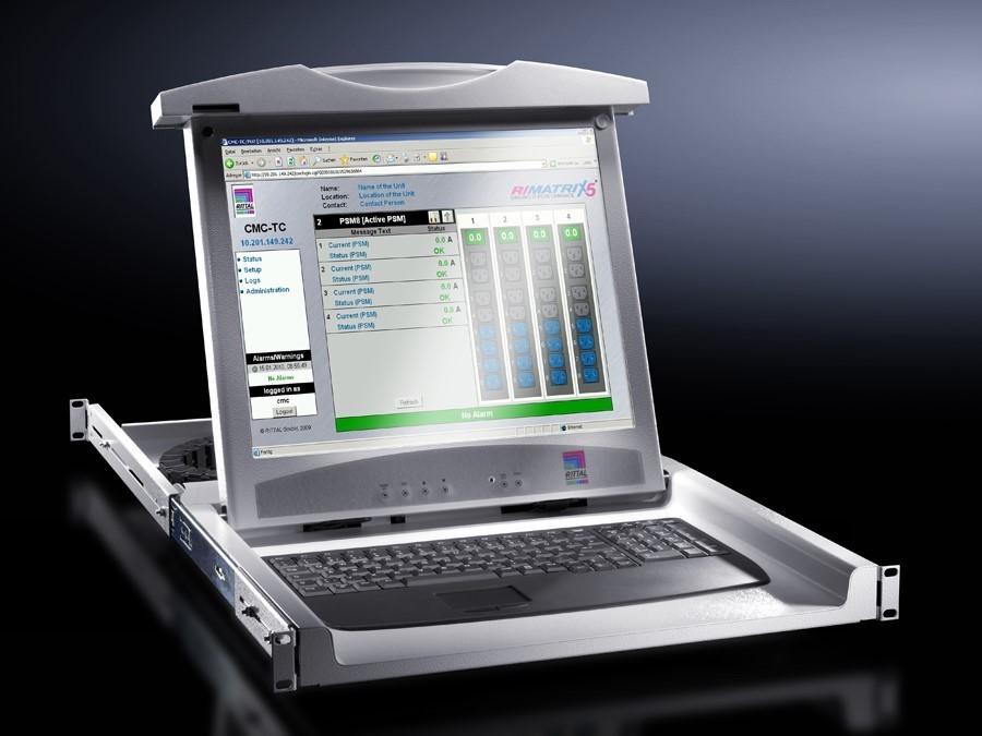 Rittal Monitor-Tastatur-Einheit DK 9055.410 9055410 Rittal Monitor-Tastatur-Einheit DK 9055.410 9055410 von Rittal